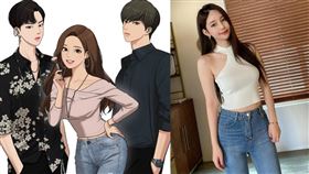 《女神降臨》美女漫畫家「貓咪」擁天使臉孔、魔鬼身材。（圖／翻攝自meow91__ IG）