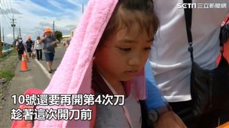 6歲女童遶境堅毅虔誠感動百年燈籠店