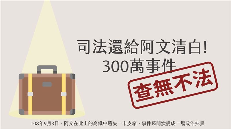 陳明文談皮箱案不起訴