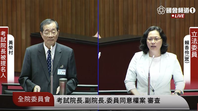 支持游錫堃　賴香伶：中醫可改成台醫