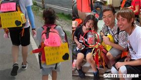 送燈籠替羅小妹妹祈福／林胤騰授權提供