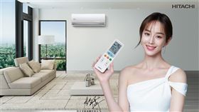 ▲日立冷氣2020全新代言人張鈞甯─「Hitachi Air享受幸福溫度 呼吸最好空氣」。（圖／業者提供）