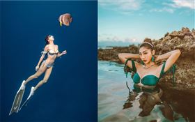 WAVE SHINE泳衣。（圖／翻攝自IG）