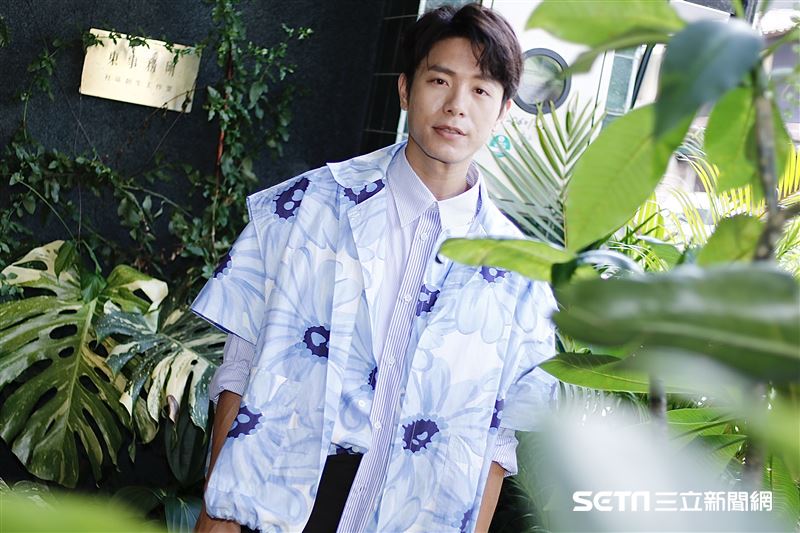 韋禮安接受三立新聞網專訪。（圖／記者林聖凱攝影）