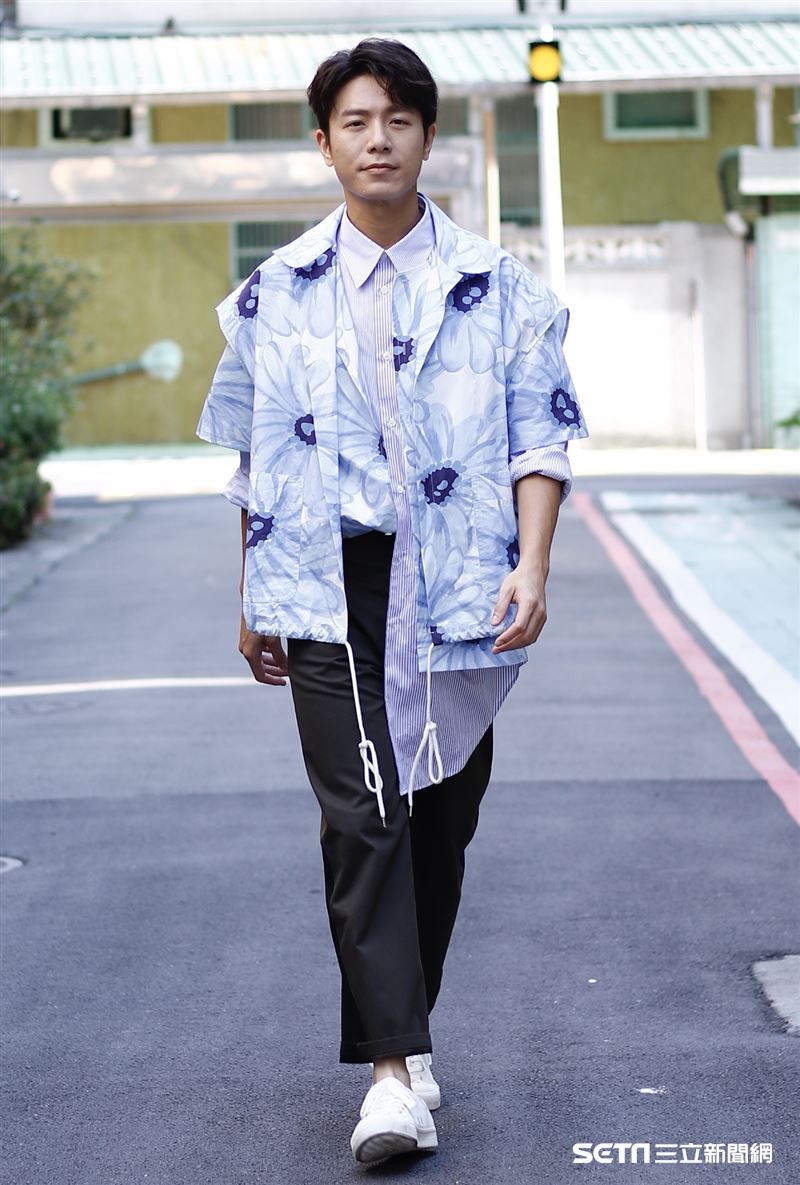 韋禮安接受三立新聞網專訪。（圖／記者林聖凱攝影）