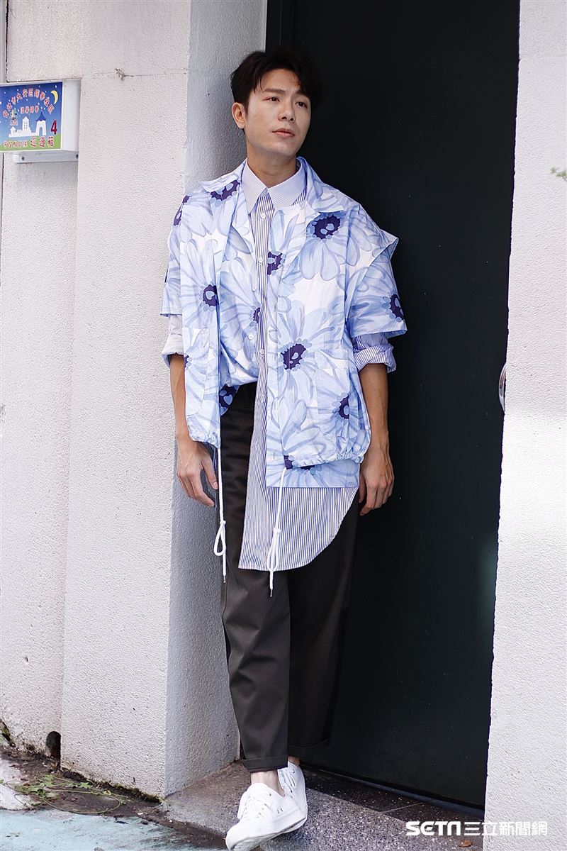 韋禮安接受三立新聞網專訪。（圖／記者林聖凱攝影）