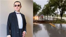  黃安上傳三峽大壩下遊的慘況 圖/微博