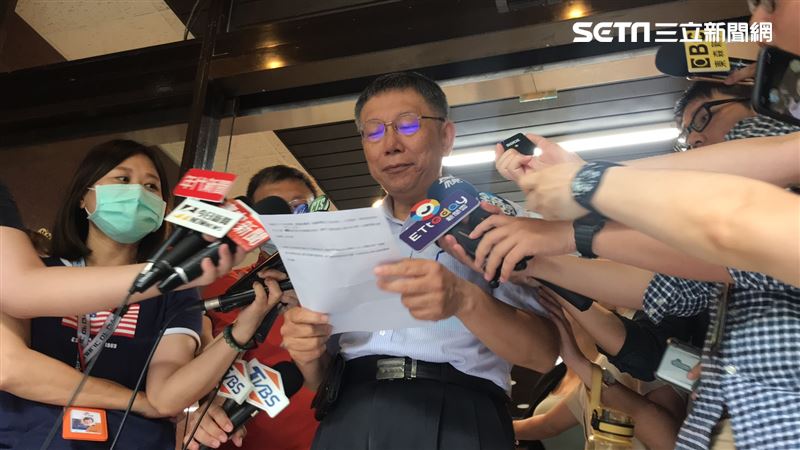被罵Liar騙子　柯文哲：最大侮辱
