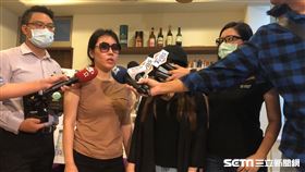 孔姓妻子出面指控丈夫謝秉峻進口來路不明的少女針。（圖／記者楊忠翰攝影）