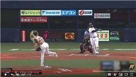 ▲瓊斯（Adam Jones）本季第3轟，打上第3層看台。（圖／翻攝自太平洋聯盟TV）