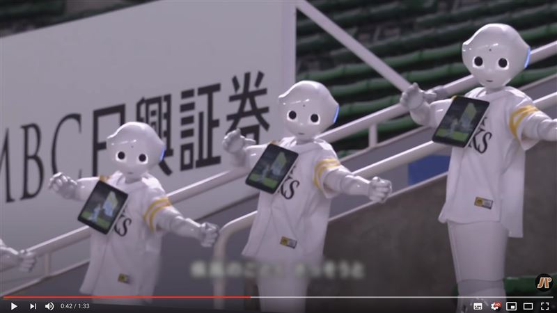 日職／軟銀機器人應援　價值超過2億