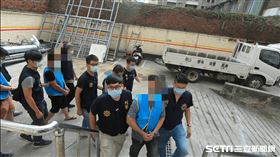 台中警治黑道／翻攝畫面