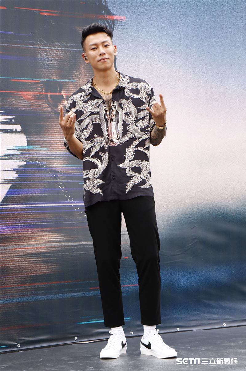 瘦子全新專輯發表。（圖／記者林聖凱攝影）