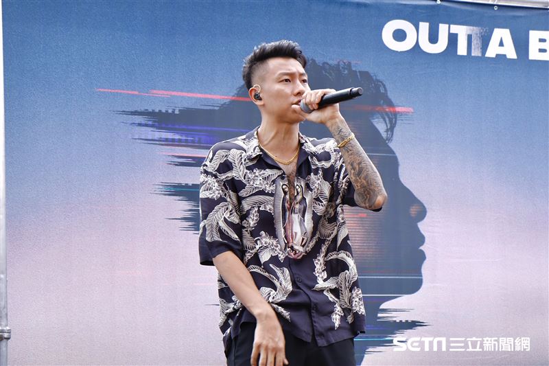 瘦子全新專輯發表。（圖／記者林聖凱攝影）