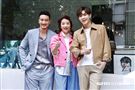 陶晶瑩主持網路節目《陶口秀》首集來賓王陽明、炎亞綸 。（圖／記者林聖凱攝影）