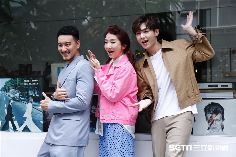 陶晶瑩主持網路節目《陶口秀》首集來賓王陽明、炎亞綸 。（圖／記者林聖凱攝影）