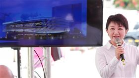 台中大里東榮停車場立體化動工！2021年底車位增至317席（圖／台中市政府）