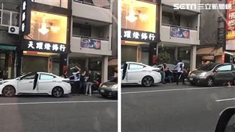 議員直擊5惡煞砸車　他嚇：治安怎了