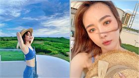 舒子晨,美胸,美背,男友視角。翻攝自ig