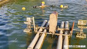 台中老翁溺水／翻攝畫面