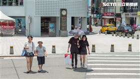 天氣/夏天/中暑/炎熱(記者陳弋攝影)