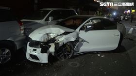 酒駕,奧迪,磚牆,車禍,台北