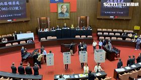 立法院進行國家通訊傳播委員會（NCC）人事同意權案投票。（圖／記者張之謙攝影）