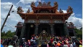 ▲白沙屯媽於鎮安宮(圖 / 白沙屯拱天宮)