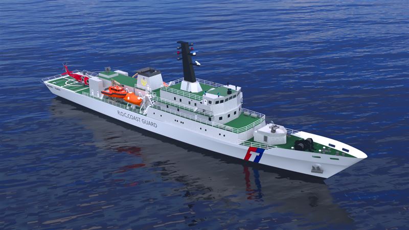 新造1千噸巡防艦　提升澎湖海巡能量