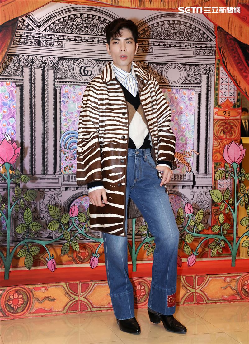 蕭敬騰出席 GUCCI SOGO全新概念店開幕。（記者邱榮吉/攝影）