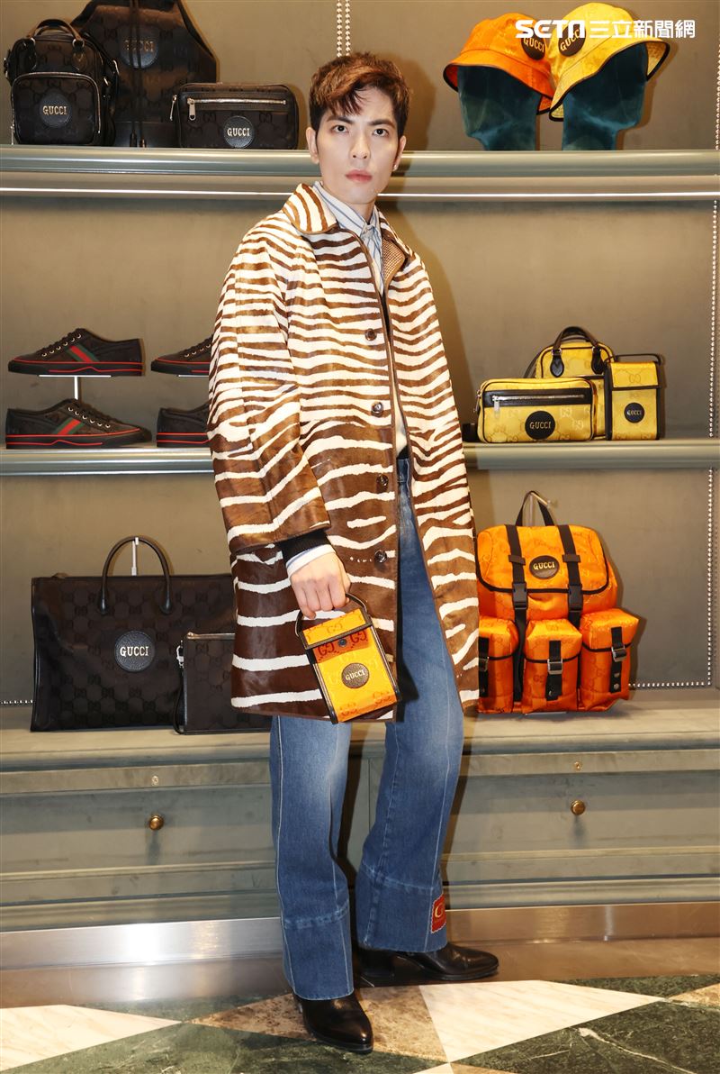 蕭敬騰出席 GUCCI SOGO全新概念店開幕。（記者邱榮吉/攝影）