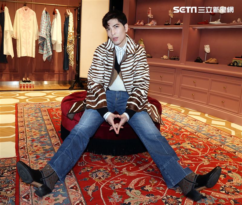 蕭敬騰出席 GUCCI SOGO全新概念店開幕。（記者邱榮吉/攝影）