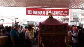 白沙屯媽祖再次蒞臨溪湖楓康超市（圖／翻攝自白沙屯拱天宮粉絲專頁）