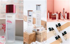 巴黎萊雅與媚比琳美妝品暑假特惠。（圖／品牌提供）