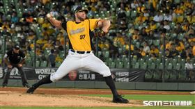 中信兄弟先發投手萊福力。（圖／記者王怡翔攝影）