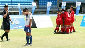 ▲國小世界盃在台北田徑場鏖戰。（圖／迷你足球協會提供）