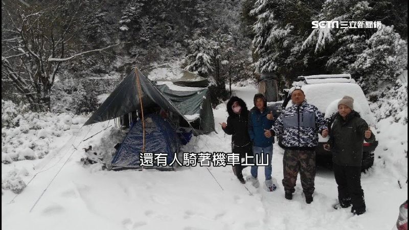 雪地野營美炸　達人曝祕境搜尋小撇步