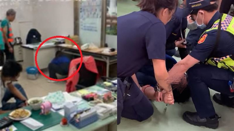 吃烤鴨想賒帳　高雄女暴打+脫褲拉屎