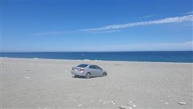 沙灘,海邊,擱淺,刁車,台東