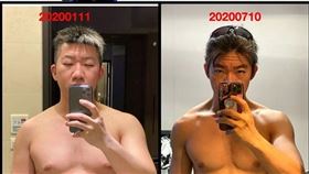 史書華醫師在臉書粉專「盾牌牙醫史書華」貼出驚人對比照
（圖／史書華醫師授權使用）