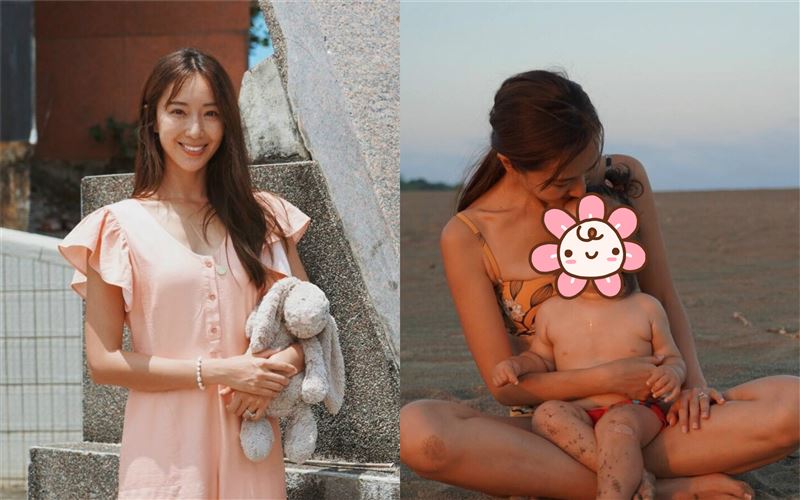 隋棠讓女兒裸上身？網一看照片全儍眼