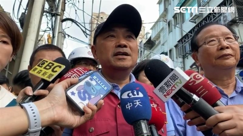 永和文化路塌陷！　侯友宜：勒令停工