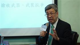 陳建仁出席促轉會講座活動（3）促進轉型正義委員會11日在蔡瑞月舞蹈研究社舉辦講座，前副總統陳建仁受邀出席，以「威權時代出生的孩子－談政治的啟蒙、實踐與展望」為題演講。中央社記者徐肇昌攝　109年7月11日