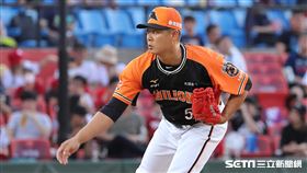 ▲統一獅投手林其緯。（圖／記者劉彥池攝影）