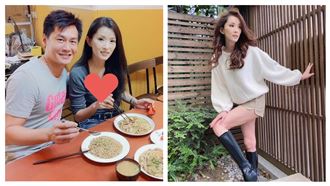 葉全真曝光10年嫩照　深溝豪乳美呆