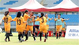 ▲國小世界盃在台北田徑場鏖戰。（圖／迷你足球協會提供）