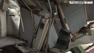 永和工地路面塌陷　最新現場影片曝光