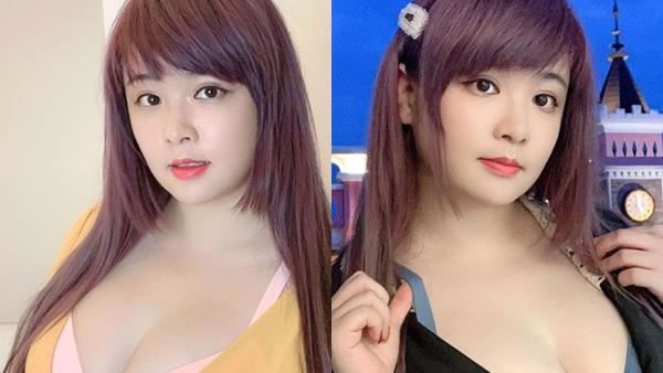 渾圓巨乳包不住　女星上衣撐爆粉嗨炸