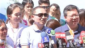 新北市長侯友宜與桃園市長鄭文燦一起出席新北x桃園步道遊「登山步道串聯活動」推廣活動