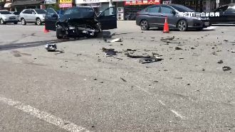 違規大集合！台中一場車禍抓3大違規